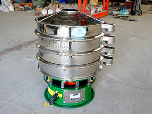 1-5層篩網，可一次性獲得2-6種不同粒徑的物料